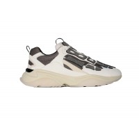 AMIRI Bone Runner Tan Grey Mesh
