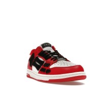 AMIRI Skel Top Low White Red White