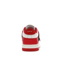 AMIRI Skel Top Low White Red White