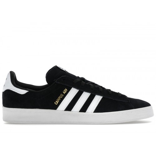 adidas Campus ADV Core Black Cloud White - мужская сетка размеров