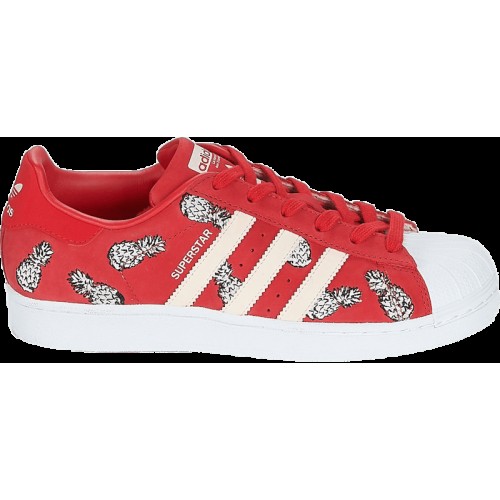 adidas Superstar Scarlet Pinapples (W) - женская сетка размеров
