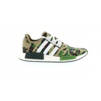 Кроссовки adidas NMD R1 Bape Olive Camo