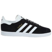 Женские adidas Gazelle Black White-Gold Metallic (W)
