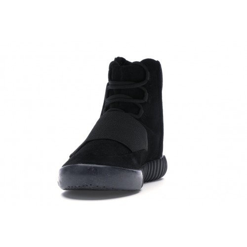 Кроссы adidas Yeezy Boost 750 Triple Black - мужская сетка размеров