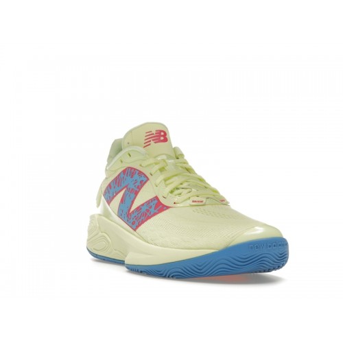 Кроссы New Balance TWO WXY v5 Yellow Blue Pink - мужская сетка размеров
