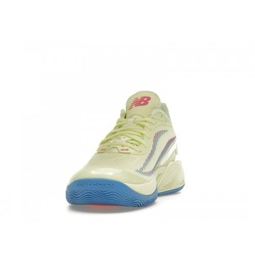 Кроссы New Balance TWO WXY v5 Yellow Blue Pink - мужская сетка размеров