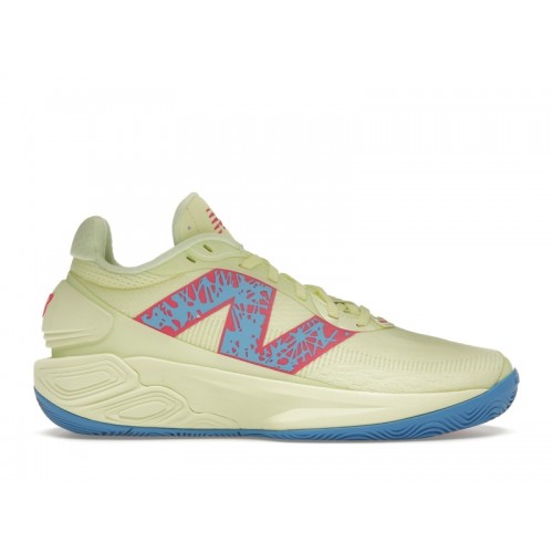Кроссы New Balance TWO WXY v5 Yellow Blue Pink - мужская сетка размеров