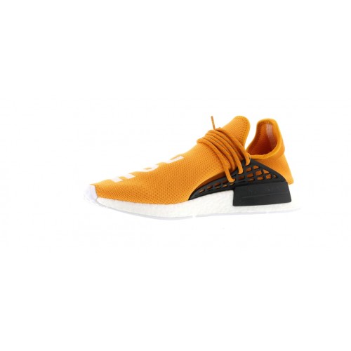 Кроссы adidas NMD R1 Pharrell HU Hue Man Tangerine - мужская сетка размеров