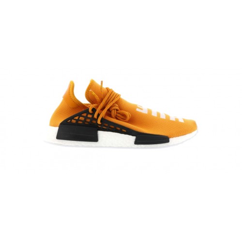 Кроссы adidas NMD R1 Pharrell HU Hue Man Tangerine - мужская сетка размеров