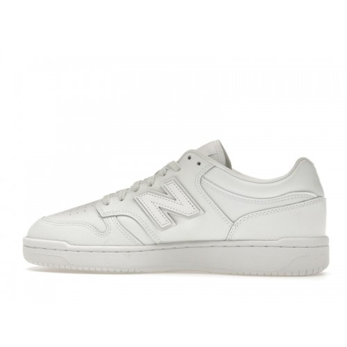 Кроссы New Balance 480 Triple White - мужская сетка размеров