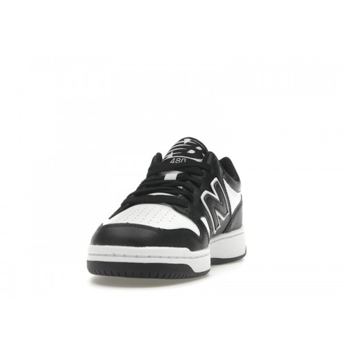 Кроссы New Balance 480 White Black - мужская сетка размеров