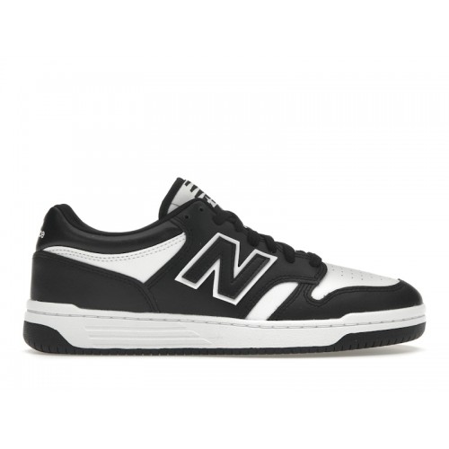 Кроссы New Balance 480 White Black - мужская сетка размеров