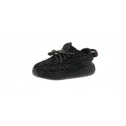 Кроссы adidas Yeezy Boost 350 Pirate Black (Infants) - детская сетка размеров