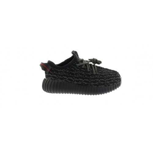 Кроссы adidas Yeezy Boost 350 Pirate Black (Infants) - детская сетка размеров