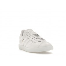 adidas Gazelle White/White-Gold Metallic