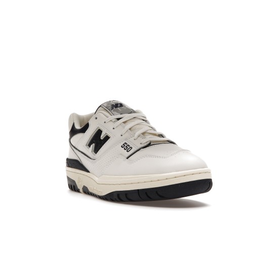 Кроссы New Balance 550 Aime Leon Dore White Navy - мужская сетка размеров
