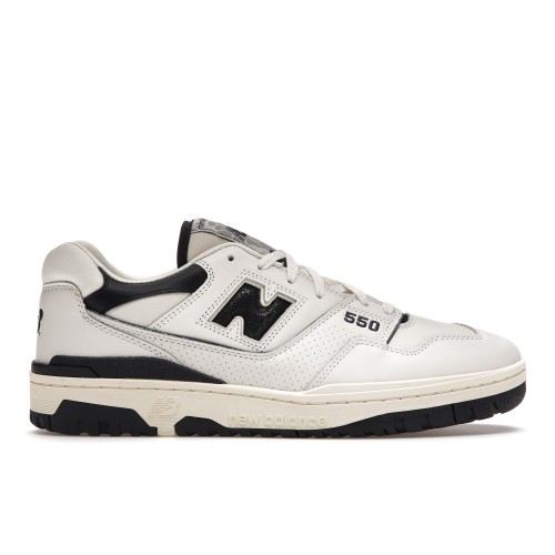 Кроссы New Balance 550 Aime Leon Dore White Navy - мужская сетка размеров