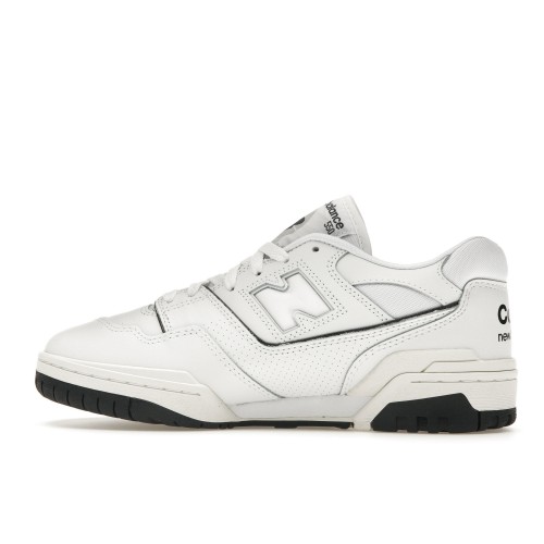 Кроссы New Balance 550 Comme des Garcons Homme White - мужская сетка размеров