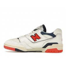 Кроссовки New Balance 550 Sea Salt Pack Blast Red