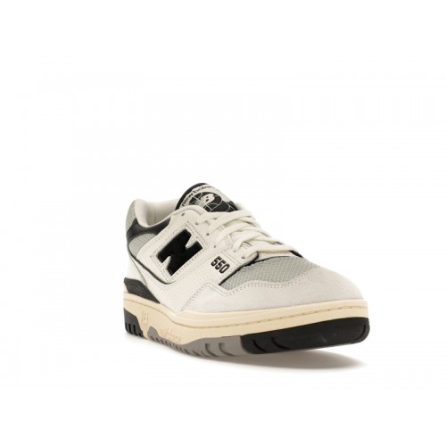 Кроссы New Balance 550 Sea Salt Pack Black - мужская сетка размеров