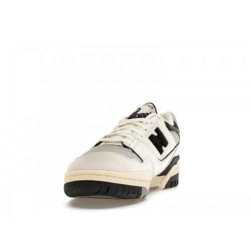Кроссы New Balance 550 Sea Salt Pack Black - мужская сетка размеров
