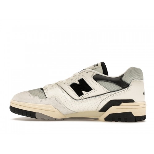 Кроссы New Balance 550 Sea Salt Pack Black - мужская сетка размеров