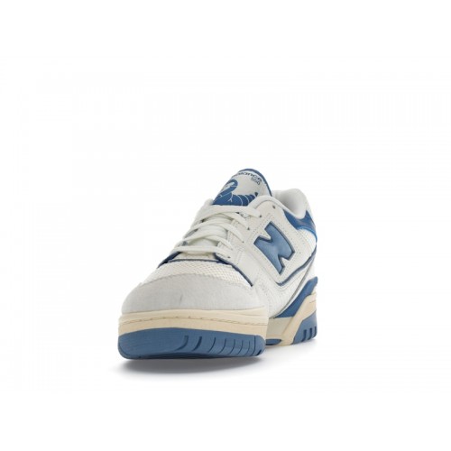 Кроссы New Balance 550 Sea Salt Pack Blue Agate - мужская сетка размеров