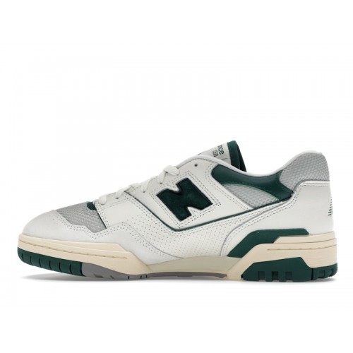 Кроссы New Balance 550 Sea Salt Pack Marsh Green - мужская сетка размеров