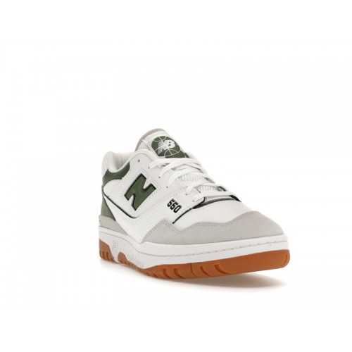 Кроссы New Balance 550 White Nori - мужская сетка размеров