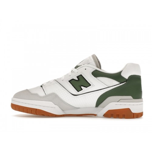 Кроссы New Balance 550 White Nori - мужская сетка размеров