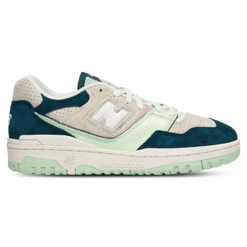 Кроссы New Balance 550 Clay Ash Melon Water - мужская сетка размеров