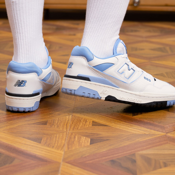 New Balance 550 Team Carolina Blue - мужская сетка размеров New Balance 550 Team Carolina Blue - мужская сетка размеров