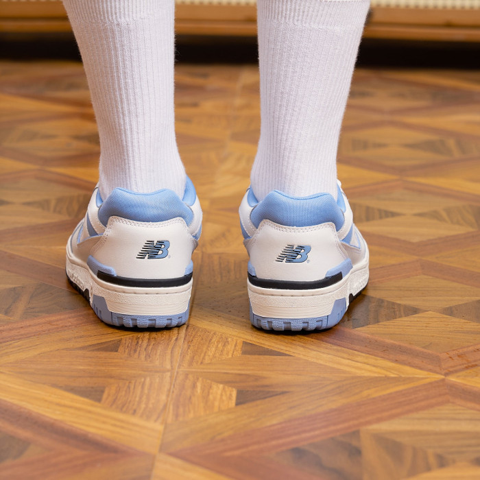 New Balance 550 Team Carolina Blue - мужская сетка размеров New Balance 550 Team Carolina Blue - мужская сетка размеров