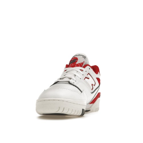 Кроссы New Balance 550 White Team Red Navy JD Sports Exclusive - мужская сетка размеров