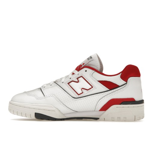 Кроссы New Balance 550 White Team Red Navy JD Sports Exclusive - мужская сетка размеров