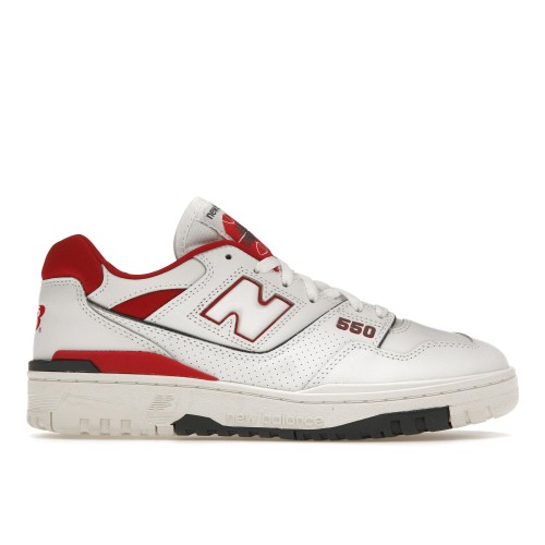 Кроссы New Balance 550 White Team Red Navy JD Sports Exclusive - мужская сетка размеров