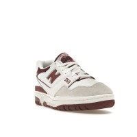 New Balance 550 Sea Salt Burgundy