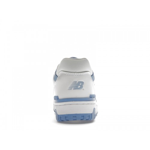 Кроссы New Balance 550 White Blue Haze Rain Cloud - мужская сетка размеров