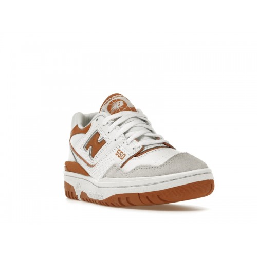 Кроссы New Balance 550 Burnt Orange - мужская сетка размеров