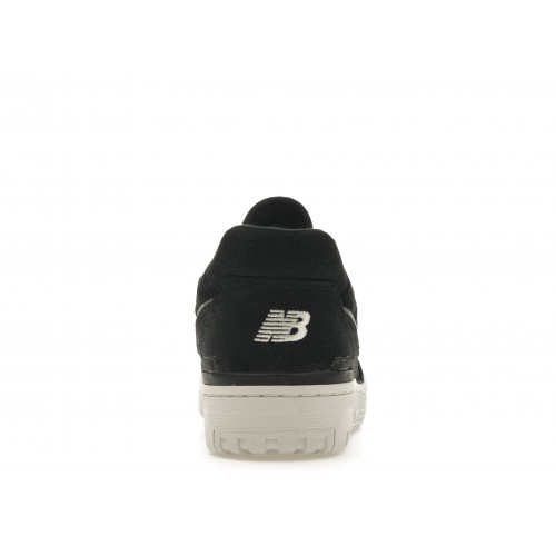 Кроссы New Balance 550 Magnet Black White - мужская сетка размеров