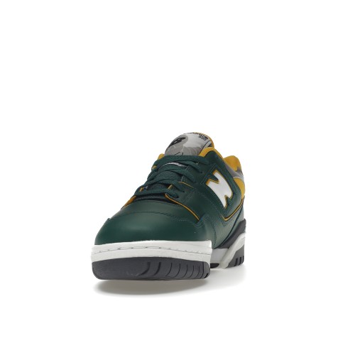 Кроссы New Balance 550 Dark Green Gold - мужская сетка размеров