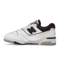 Кроссовки New Balance 550 White Navy NB Burgundy