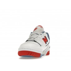 Кроссовки New Balance 550 White True Red Atlantic Blue