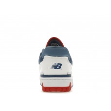 Кроссовки New Balance 550 White True Red Atlantic Blue