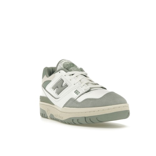 Кроссы New Balance 550 White Juniper - мужская сетка размеров