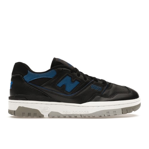 Кроссы New Balance 550 Black Blue Groove - мужская сетка размеров