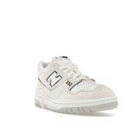 Кроссовки New Balance 550 White Perforated Leather Black