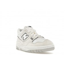 Кроссовки New Balance 550 White Perforated Leather Black