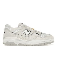 Кроссовки New Balance 550 White Perforated Leather Black