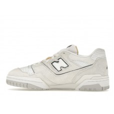 Кроссовки New Balance 550 White Perforated Leather Black